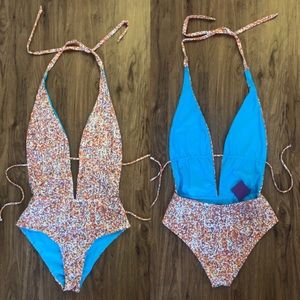 NWT!! Reversible One Piece Swimsuit - US Size M